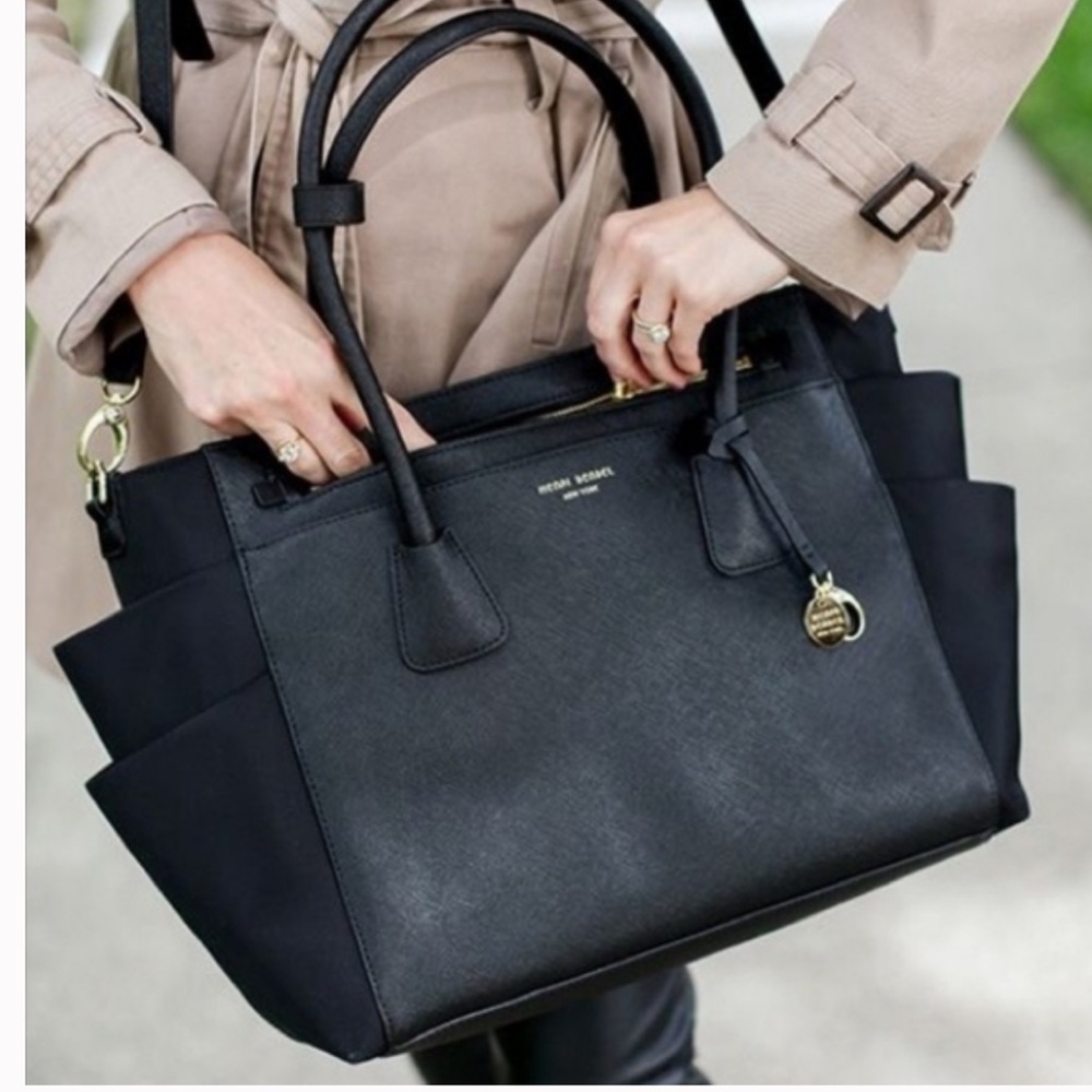 Henri Bendel West 57 Diaper Bag Black